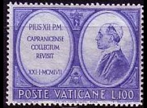 Vatikan Mi.Nr. 273 Collegio Caprancia Papst Pius XII. (100)