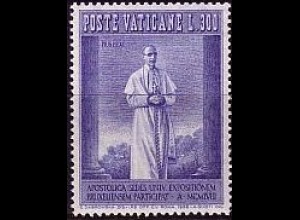 Vatikan Mi.Nr. 291 Weltausstellung Brüssel Papst Pius XII. (300)