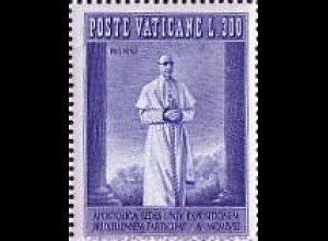 Vatikan Mi.Nr. 295 Weltausstellung Brüssel Papst Pius XII. (300 aus Block)