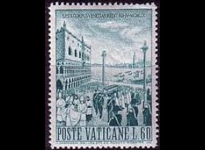 Vatikan Mi.Nr. 346 Überf. Pius X nach Venedig Ankunft der Reliquien (60)