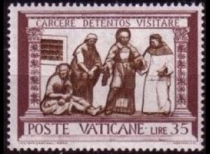 Vatikan Mi.Nr. 352 Freim. Werke der Barmherzigkeit Gefangene erlösen (35)