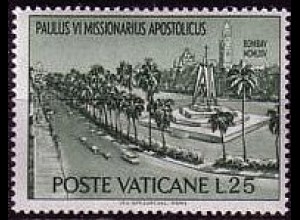 Vatikan Mi.Nr. 468 Eucharistischem Weltkongr., Ankunft Paul VI (25)