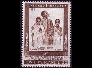 Vatikan Mi.Nr. 472 Heiligspr. Märtyrer von Uganda u.a. Carolus Lwanga (20)