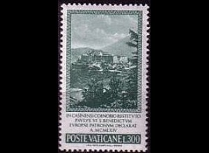 Vatikan Mi.Nr. 482 Hl. Benedikt von Nursia, Kloster Montecassino (300)