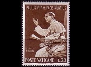 Vatikan Mi.Nr. 483 Besuch Paul VI bei UNO, Papst (20)