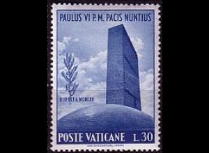 Vatikan Mi.Nr. 484 Besuch Paul VI bei UNO, UNO Gebäude New York (30)