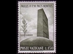 Vatikan Mi.Nr. 485 Besuch Paul VI bei UNO, UNO Gebäude New York (150)