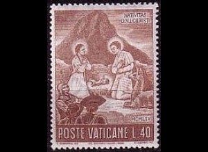 Vatikan Mi.Nr. 488 Weihnachten 1965, Hl. Familie in Landestracht Peru (40)