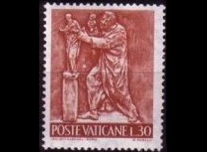Vatikan Mi.Nr. 494 Freim. Bronzereliefs Arbeit Bildhauerei (30)