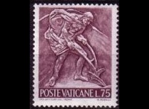 Vatikan Mi.Nr. 497 Freim. Bronzereliefs Arbeit Landwirtschaft (75)