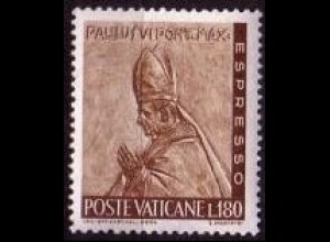 Vatikan Mi.Nr. 501 Eilm. Bronzereliefs Arbeit Paul VI (180)