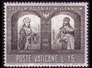 Vatikan Mi.Nr. 502 Christianisierung Polens Herzogin Dabrowka (15)