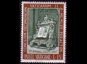 Vatikan Mi.Nr. 509 2. Vatikanisches Konzil Evangelienbuch (15)