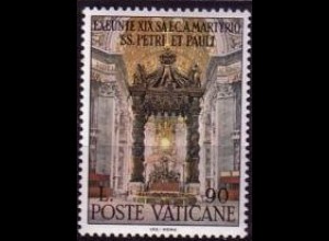 Vatikan Mi.Nr. 526 Martyrien, Baldachin im Petersdom (90)