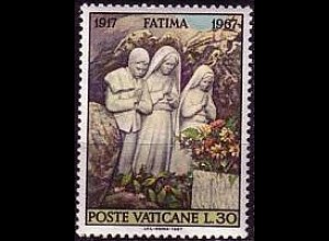 Vatikan Mi.Nr. 528 Marienerscheinung Fatima, 3 betende Kinder (30)