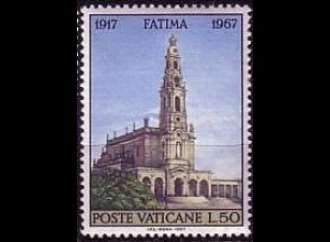 Vatikan Mi.Nr. 529 Marienerscheinung Fatima, Kathedrale Fatima (50)