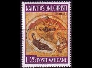 Vatikan Mi.Nr. 533 Weihnachten 1967, Heilige Familie (25)