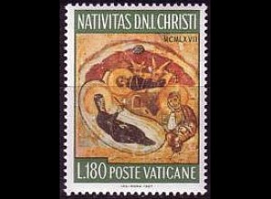 Vatikan Mi.Nr. 535 Weihnachten 1967, Heilige Familie (180)