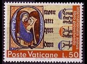 Vatikan Mi.Nr. 606 Int. Jahr des Buches, Initialen (50)