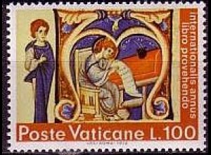 Vatikan Mi.Nr. 608 Int. Jahr des Buches, Initialen (100)