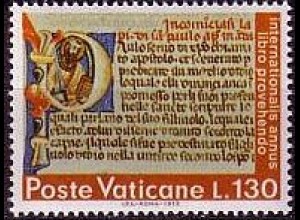 Vatikan Mi.Nr. 609 Int. Jahr des Buches, Initialen (130)
