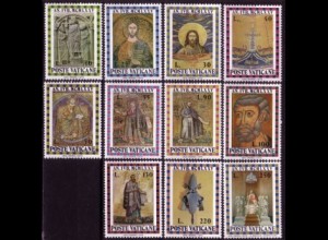 Vatikan Mi.Nr. 646-56 Heiliges Jahr 1975 (11 Werte)