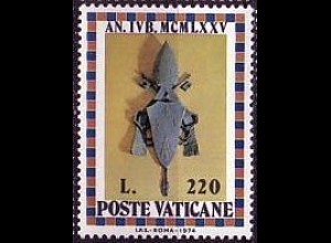 Vatikan Mi.Nr. 655 Heiliges Jahr 1975 Wappen von Papst Paul VI. (220)