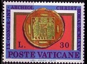 Vatikan Mi.Nr. 664 Int. Kongress für Christl. Archäologie, Brotvermehrung (30)