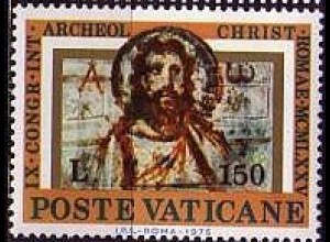 Vatikan Mi.Nr. 665 Int. Kongress für Christl. Archäologie, Christusbildnis (150)