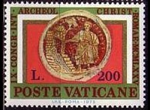 Vatikan Mi.Nr. 666 Int. Kongress für Christl. Archäologie, Lazarus (200)