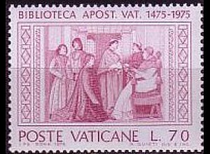 Vatikan Mi.Nr. 667 Vat. Bibliothek, Einf. 1. Bibliothek. durch Sixtus IV. (70)