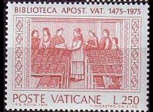 Vatikan Mi.Nr. 669 Vat. Bibliothek, Besuch Sixtus IV. in Bibliothek (250)