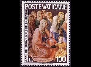 Vatikan Mi.Nr. 670 Int. Jahr der Frau, Freskendetail von Fra Angelico (100)