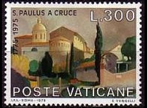Vatikan Mi.Nr. 674 Hl. Paul vom Kreuz, Basilika hl. Johannes + Paul (300)