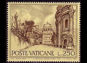 Vatikan Mi.Nr. 693 Bauwerke, Borgiaturm, Sixtinische Kapelle (250)