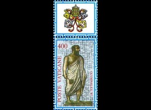 Vatikan Mi.Nr. 920 Int.Briefm.ausst. Olymphilex 87, Richter (400 a.Block)
