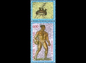 Vatikan Mi.Nr. 922 Int.Briefm.ausst. Olymphilex 87, Athlet (600 a.Block)