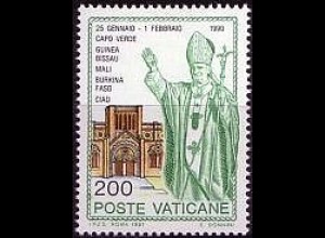 Vatikan Mi.Nr. 1046 Papst Johannes Paul II., Reise nach Afrika (200)