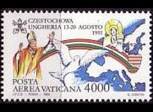 Vatikan Mi.Nr. 1073 Papst Johannes Paul II., Reise nach Tschenstochau (4000)