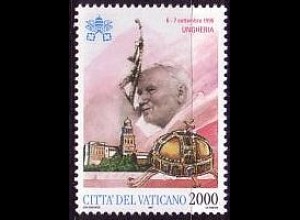 Vatikan Mi.Nr. 1231 Papst Johannes Paul II., Reise nach Ungarn (2000)