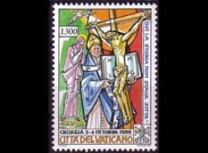 Vatikan Mi.Nr. 1300 Papst Johannes Paul II., Reise nach Kroatien (1300)