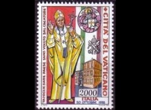 Vatikan Mi.Nr. 1301 Papst Johannes Paul II., Offizieller Besuch Italiens (2000)