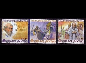 Vatikan Mi.Nr. 1421-23 1000. Geburtstag Papst Leo IX. (3 Werte)