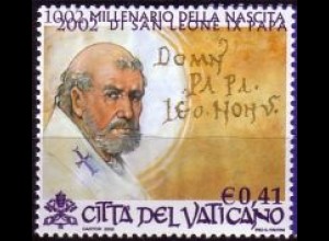 Vatikan Mi.Nr. 1421 1000. Geburtstag Papst Leo IX. (0,41)