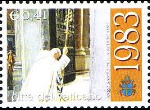 Vatikan Mi.Nr. 1434 25 J. Pont. Johannes Paul II. Hl. Pforte (0,41)