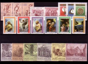 Vatikan Jahrgang 1976 komplett (Mi.Nr. 675-694)