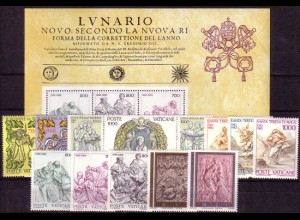 Vatikan Jahrgang 1982 komplett (Mi.Nr. 803-815)