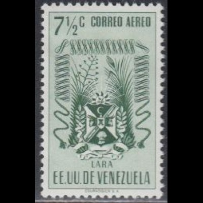 Venezuela Mi.Nr. 780 Lara-Wappen, Sisalindustrie (7 1/2)