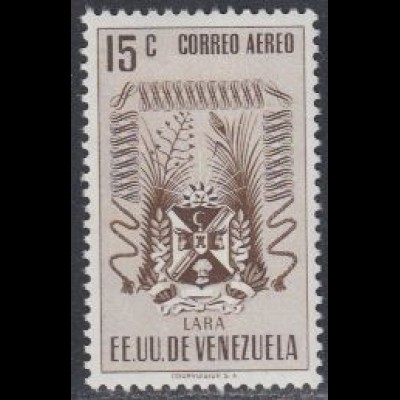 Venezuela Mi.Nr. 782 Lara-Wappen, Sisalindustrie (15)
