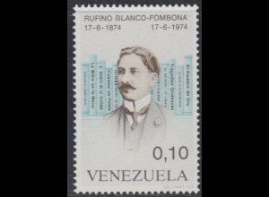Venezuela Mi.Nr. 1990 100.Geb. Rufino Blanco-Fombona (0,10)